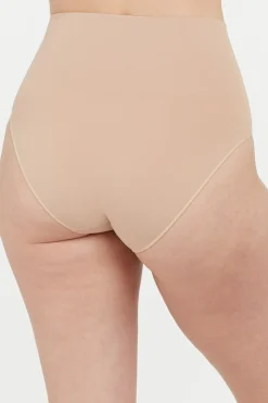Spanx Braga moldeadora de talle alto nylon reciclado nude Sale