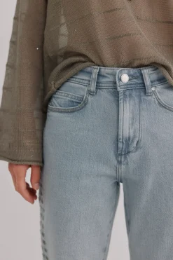 Hoss Intropia Brigitte. Vaqueros bordados Gris Hot