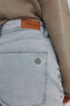 Hoss Intropia Brigitte. Vaqueros bordados Gris Hot