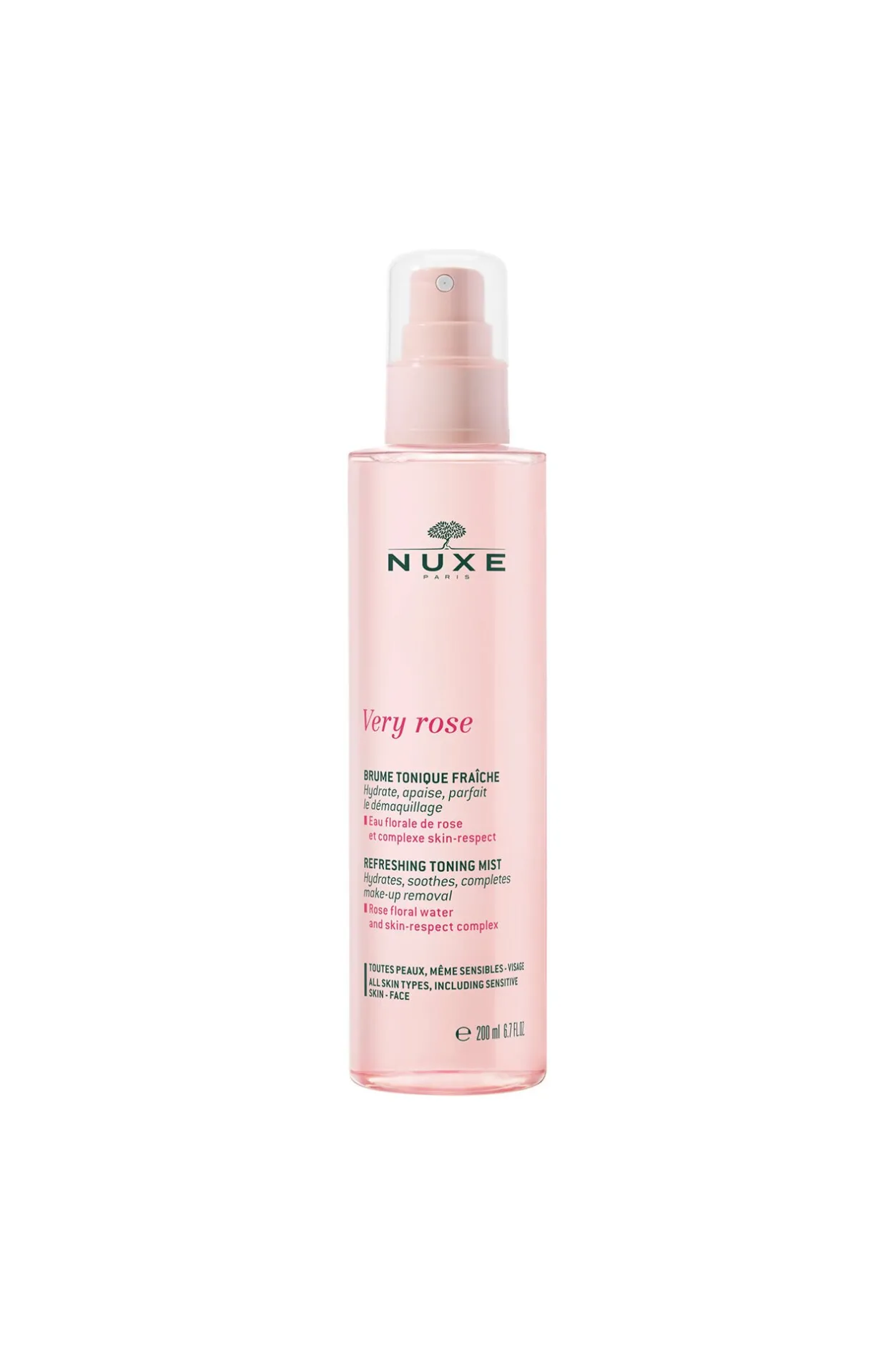 Nuxe Bruma tonificante refrescante 200ml Rosa Clearance