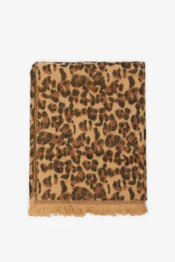 Cortefiel Bufanda animal print Estampado marr&oacute;n Online