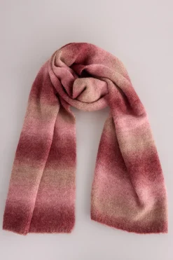 Slowlove Bufanda gruesa rayas Rosa Outlet