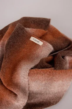 Slowlove Bufanda gruesa rayas Naranja Outlet