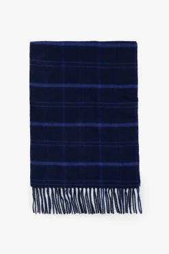 Cortefiel Bufanda tela Azul marino Hot