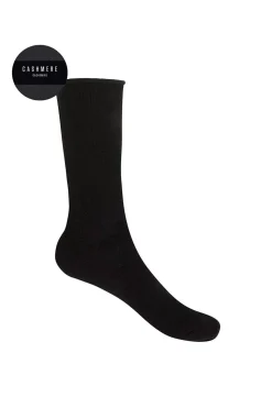 Punto Blanco Calcetines cortos de lana negro Sale