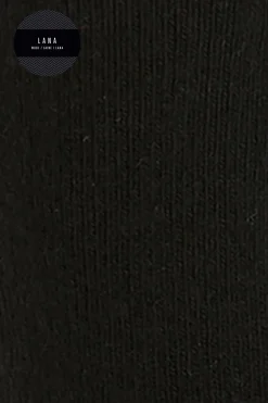 Punto Blanco Calcetines cortos de lana negro Sale