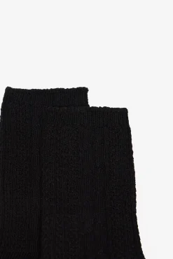 Cortefiel Calcetines largos estructura Negro