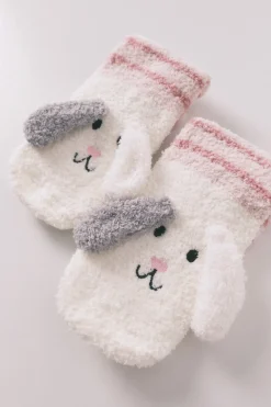 Women'secret Calcetines largos perro blanco Hot