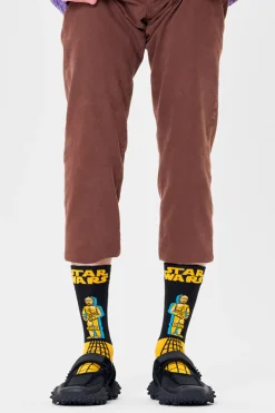 Happy Socks Calcetines Star Wars C-3PO negro Sale