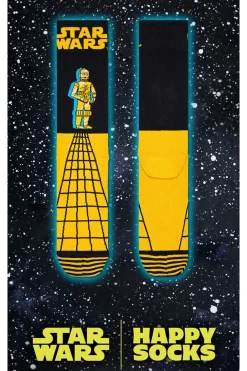 Happy Socks Calcetines Star Wars C-3PO negro Sale