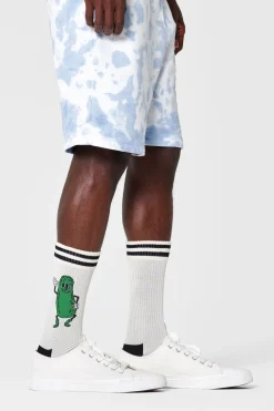 Happy Socks Calcetines unisex Pickles beige Clearance