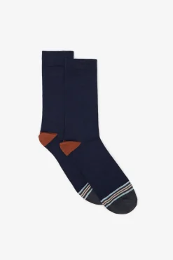 Cortefiel Calcetín liso Azul marino Sale