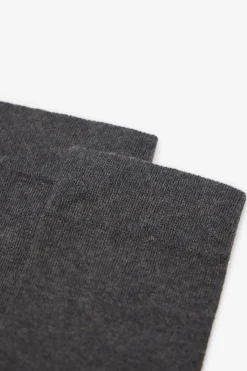 Cortefiel Calcetín liso Gris oscuro Hot