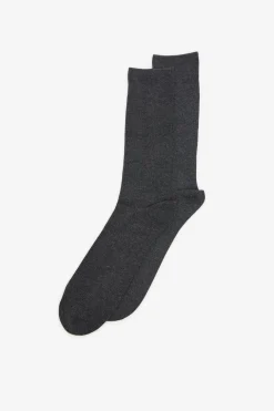 Cortefiel Calcetín liso con coolmax Gris oscuro Online