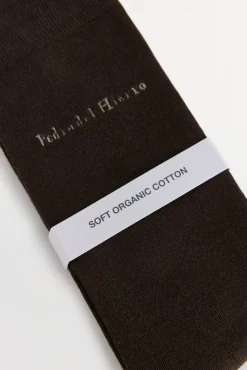 Pedro del Hierro Calcetín liso sport Marrón New