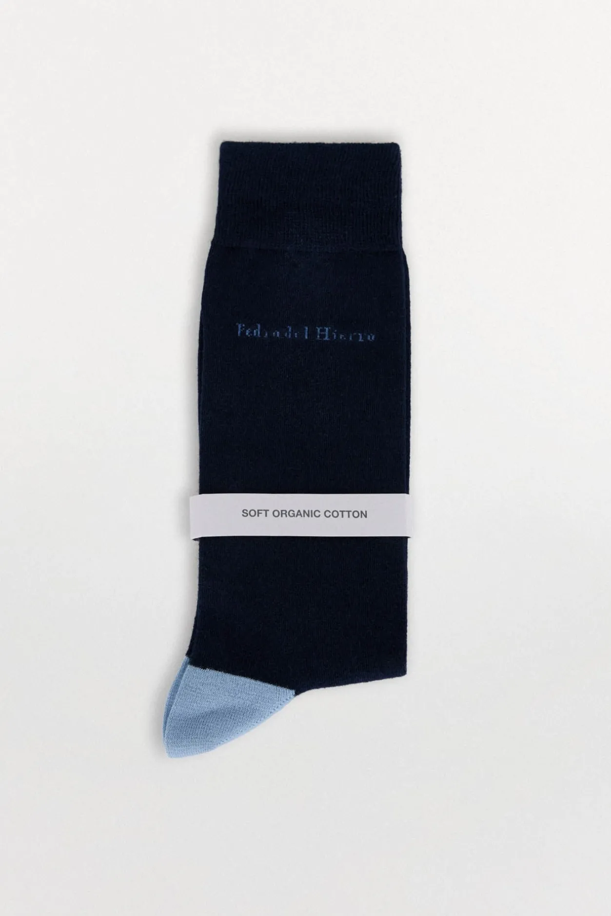 Pedro del Hierro Calcetín liso sport Azul New