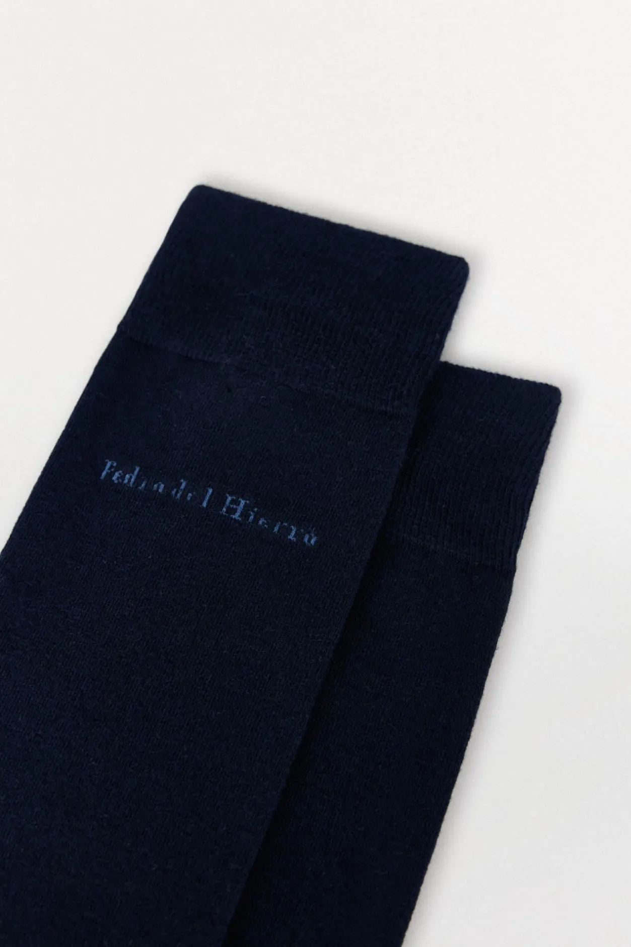 Pedro del Hierro Calcetín liso sport Azul New