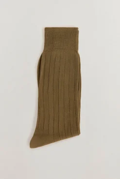 Pedro del Hierro Calcetín liso vestir Marr&oacute;n Outlet