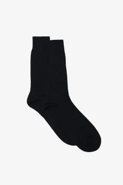 Cortefiel Calcetín liso vestir Negro