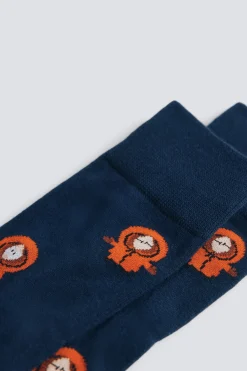 Springfield Calcetín personajes South Park azul New