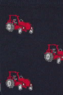 Kiff-Kiff Calcetín Regular Algodón Caballero azul Clearance