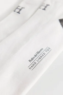 Pedro del Hierro Calcetín tobillero Blanco Sale