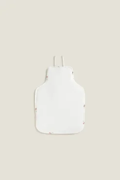 Textura Cambiador de algodón casitas blanco Clearance