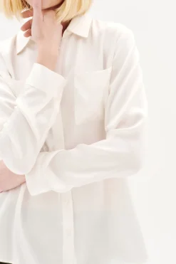 Caroll Camisa 100% seda Marfil Best