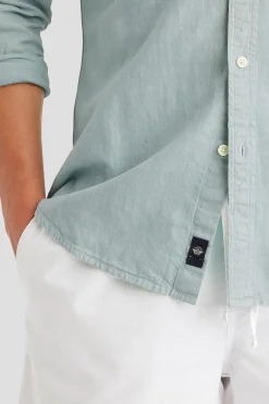 Dockers Camisa abotonada slim fit Icon Verde New