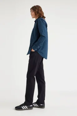 Dockers Camisa abotonada slim fit Icon Azul marino Outlet