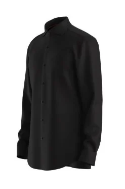 HUGO Camisa básica Negro Outlet