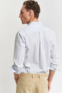 Gant Camisa clásica a rayas finas Regular Fit Azul Hot