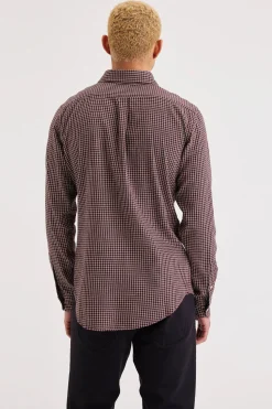 Dockers Camisa con botones Slim Fit Icon para hombre Vino Online