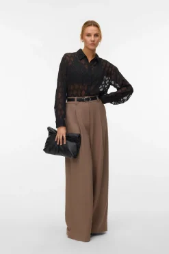 Vero Moda Camisa con estructura Negro New