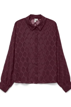 Vero Moda Camisa con estructura Morado Sale