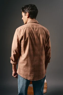 OOTO Camisa cuadro sobretintado Arena Sale