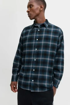 Jack & Jones Camisa cuadros azul Best