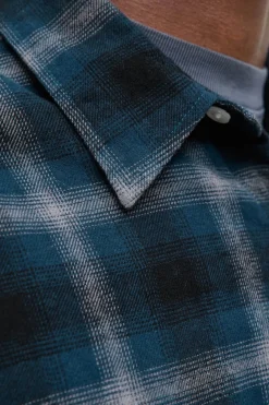 Jack & Jones Camisa cuadros azul Best