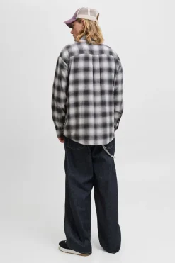 Jack & Jones Camisa cuadros negro Best