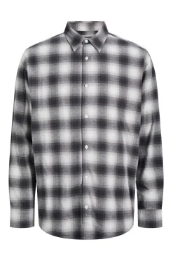 Jack & Jones Camisa cuadros negro Best
