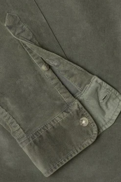 Pepe Jeans Camisa de algodón kaki New