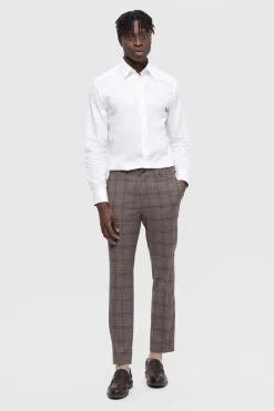 Selected Camisa de algodón orgánico Slim Fit. Blanco Best