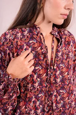 Molly Bracken Camisa de manga larga abullonada Multicolor Best