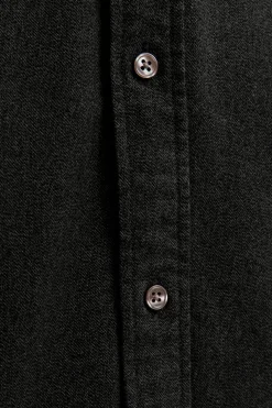 Jack & Jones Camisa de manga larga franela Gris oscuro Sale