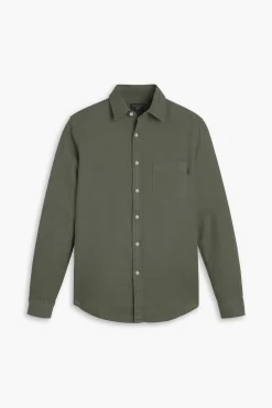 Dockers Camisa de popelina Verde Best