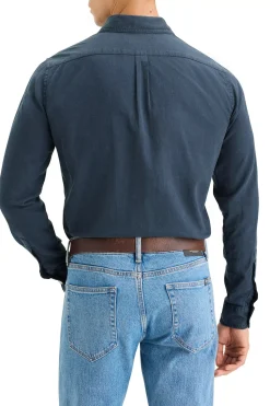 Dockers Camisa de popelina Azul