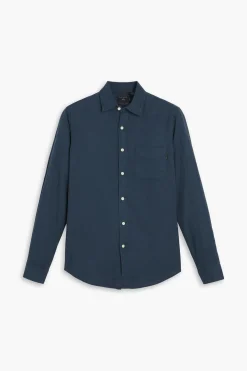 Dockers Camisa de popelina Azul