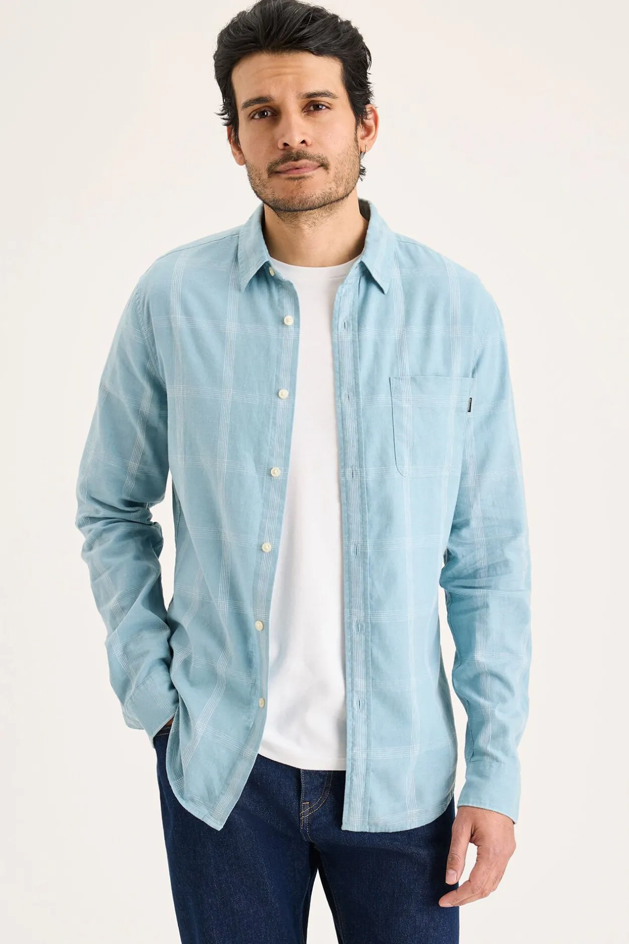 Dockers Camisa de popelina Turquesa New