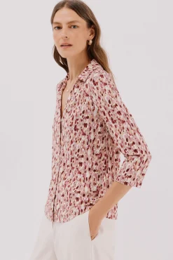 Cortefiel Camisa elástica botones Multicolor Sale