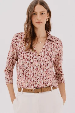 Cortefiel Camisa elástica botones Multicolor Sale